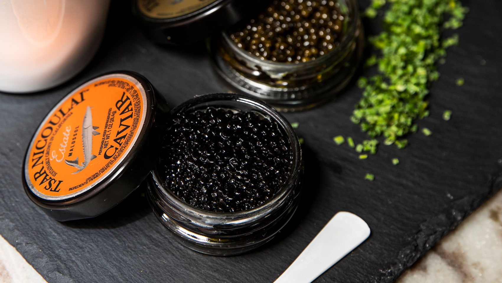 Caviar Snack Board