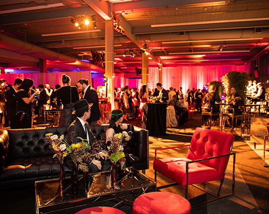 fancy event taking place at Pier 27