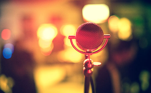 Old Timey microphone